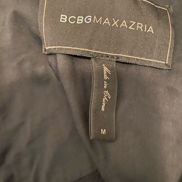 BCBG EMERSON MOTO COAT MEDIUM BLACK - Picture 3 of 6